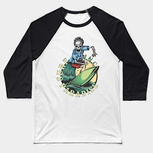 Surfing Paradise Baseball T-Shirt